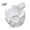 Succulents Plants Container Abstract Human Face Planter Pot 3D Printed Head Shape Succulent Pot Flowerpot for Home Office Balcony Decor