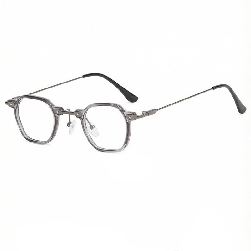 

Brand Design Retro Europe Lady &Men Small Polygon Frame Photochromic Anti Blue Light Hyperopia Reading Glasses +1.25 +1.5 ~ ~ +6 0 серый