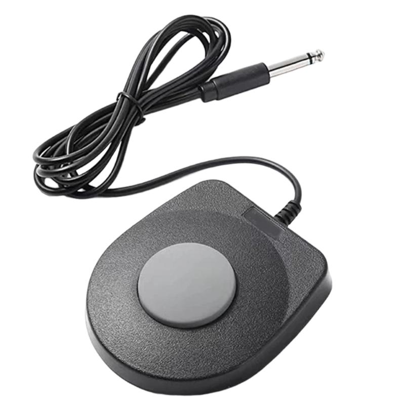 

ABS Plastic Universally Sustains Pedal Nonslip Base Practice Pedal Plastic Texture Easy Transport Perfect for Music Play 6.5mm
