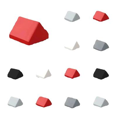 50 Stück Puzzle-Teil 35464 Schräge 45 1x1 Bausteine-Set Doppelhaus Pädagogische Steine Spielzeug Geburtstagsgeschenk Dropshipping