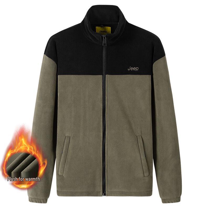 JEEP Men's Soft Casual Winter Zipper Jacket