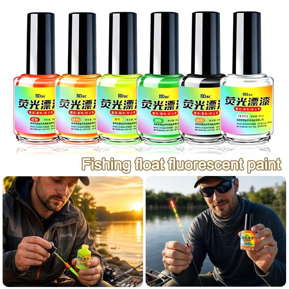 Visualable Fishing Float Indicators Tail Painting Glow Fishing Floats Fishing Floats  For Fishing