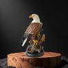 1 Simulation Retro Eagle Resin Ornament Dapeng Wing Soaring Eagle Art Home Office Desktop Decoration Figurines Statues Decor
