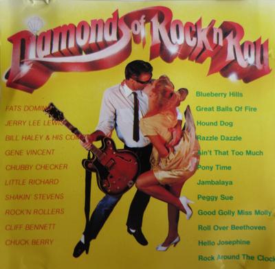 CD VARIOUS - Diamonds Of Rock'N'Roll CD3012 Fortune 1988 France Rock Used