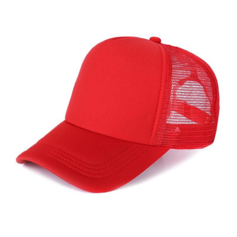 Lightweight Sponge Baseball Cap Summer Outdoor Sports Riding Skateboard Mesh Cap Simple Versatile Trucker Hat