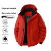 VUUG Outdoor Mountain-Style Insulated Utility Padded Jacket