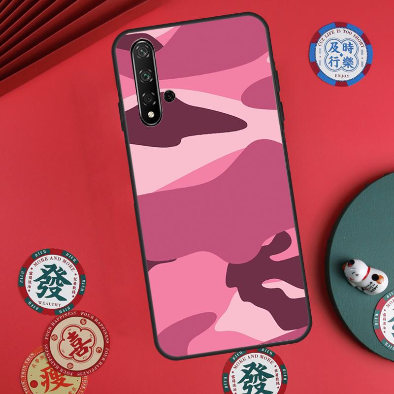 CAMOUFLAGE LEOPARD PRINT For Huawei Nova Y73 Y72 Y90 Y70 Y60 Y91 Y61 12s 12i 11i 8i 9 10 SE P40 Lite P60 P30 Pro Case