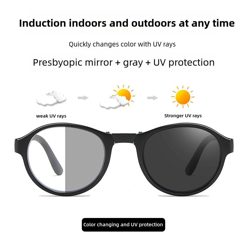 Складные изменяющие цвет очки для пресбиопии для мужчин — фото 12