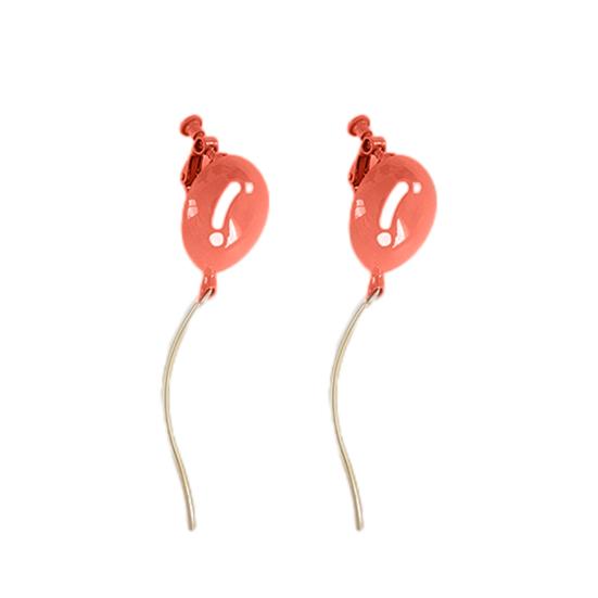 

Женские серьги в форме воздушного шара с кисточками, милые расписные геометрические висячие серьги для повседневной носки E