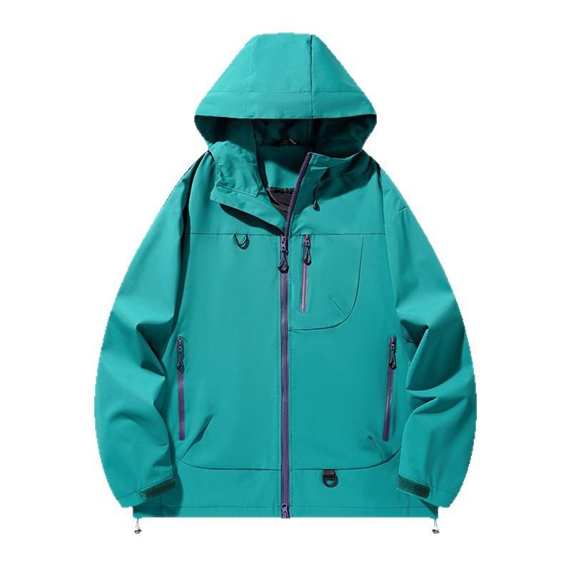 Men Women Lightweight Windproof Waterproof Breathable Hiking Jacket Mountain Trekking Travel Outdoor Use