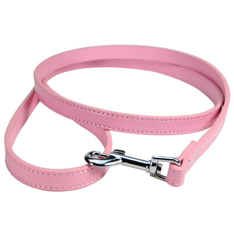 Lace Pet Collar With Rhinestone Heart Adjustable Dogs Cats PU Material XS-L Sizes Pink Blue