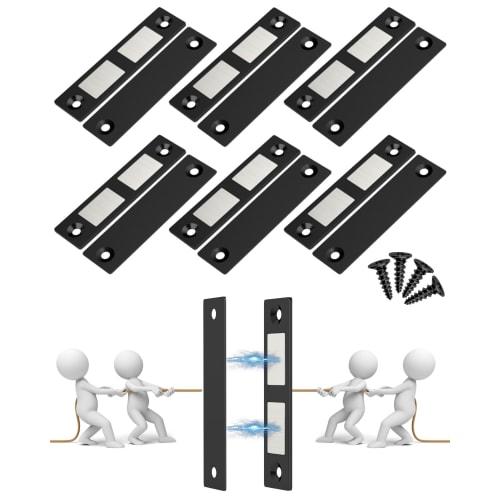 Strong Magnetic Door Catches, Cabinet Magnets, Drawer Magnetic Hardware, Stainless Steel Door Clasp, Door Magnets, Magnetic Catchers, Adhesive Cabinet