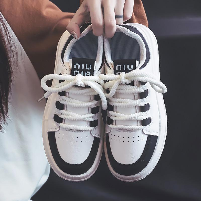 Spring little white shoes new female student height-increasing sports board shoes trendy casual shoes