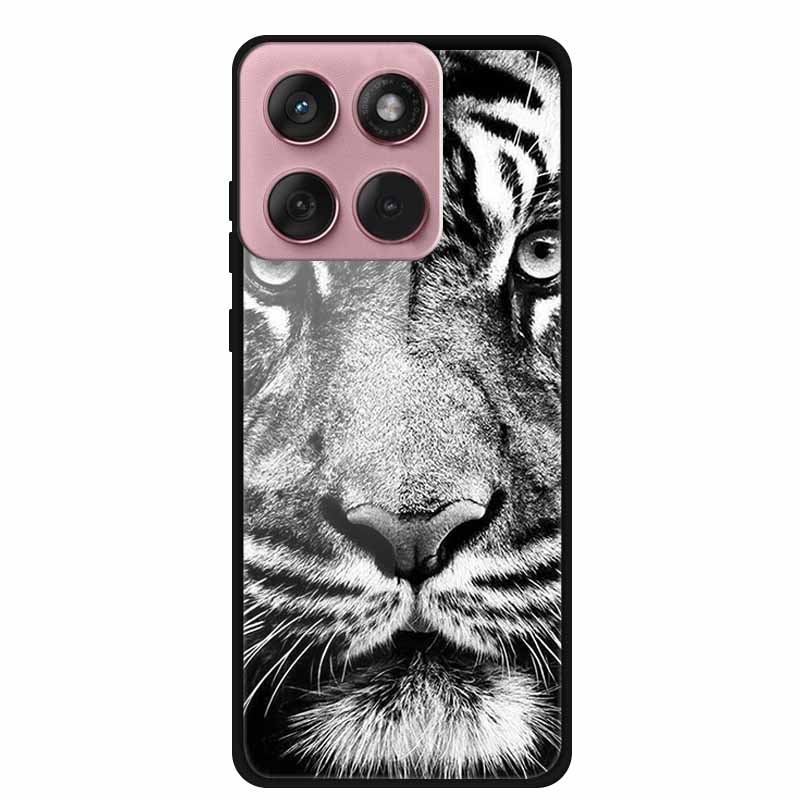 For Motorola Edge 60 60s 5G Case Hard Back Cover Tempered Glass Case For Motorola Edge 60 Fusion Phone Case Soft TPU Bumper Para