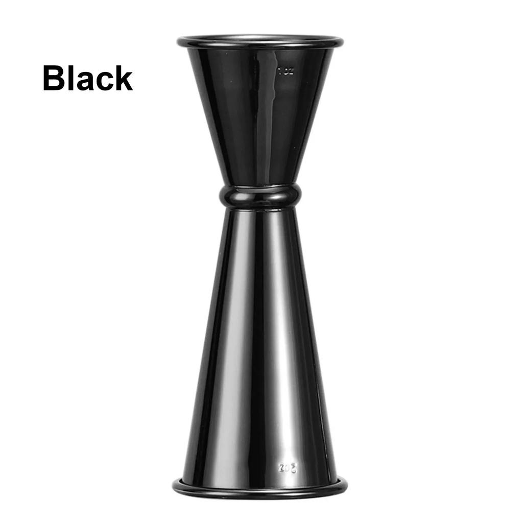 New Cocktail Shaker PP Measure Cup 20/40cc 10/20cc Double Shot Stackable Large Capacity Jigger Short Measuring Jugs