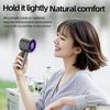 Portable Usb Rechargeable Handheld Fan With Phone Holder Low Noise Strong Airflow Suitable For Office Outdoor And Commuting Use