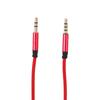 Braid Headphone Cord Speaker Line Gold-plated Plug Audio Cable Car Aux Cord Audio Wire Aux Cable