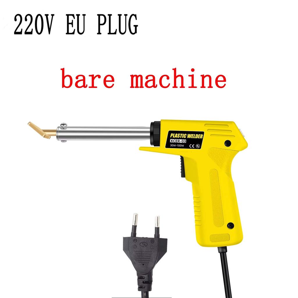 Electric Soldering Iron Kit 100w Plastic Welding Kit For Auto Car Boat Bumper Kayak Repair Electric Soldering Iron Iron Tip