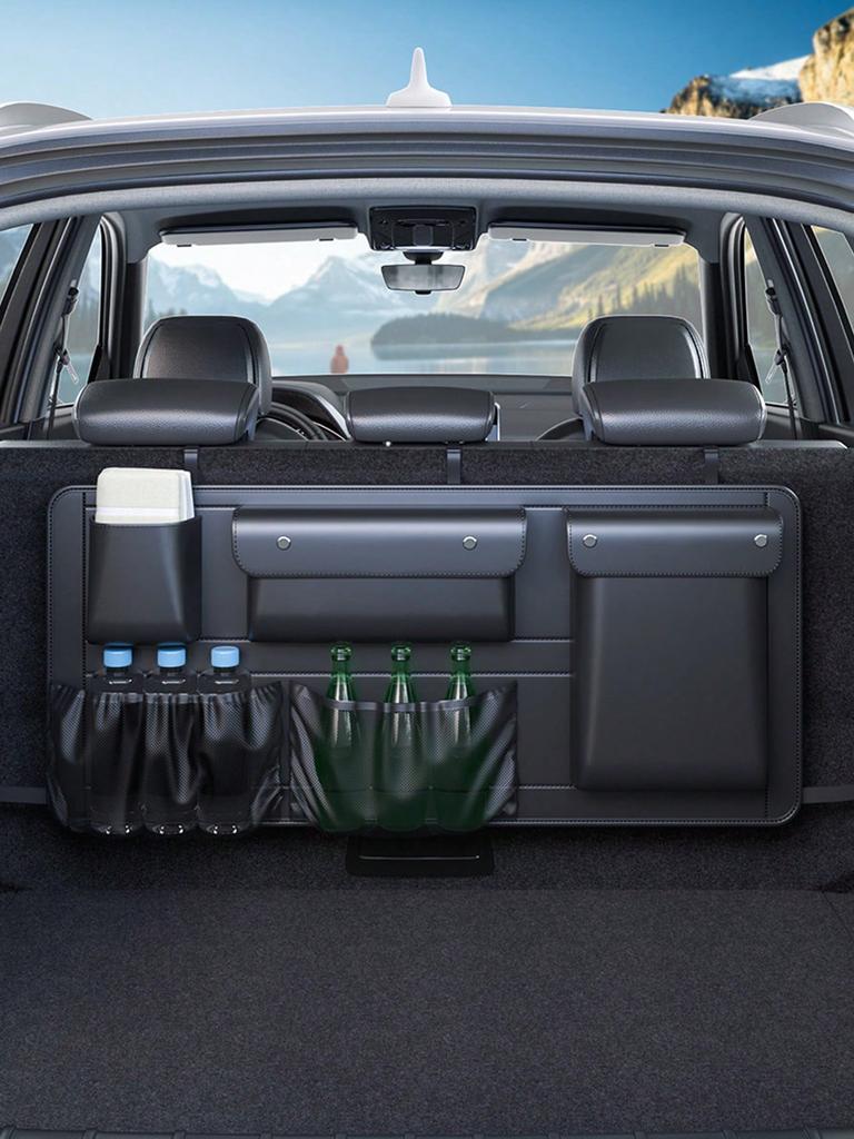 Waterproof Car Trunk Organizer – Can Be Used as an Outdoor Miscellaneous Storage Bag, Suitable for SUVs and Sedans