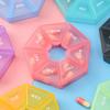 7-Day Mini Pill Organizer: Transparent, Portable, Dustproof Medicine Box