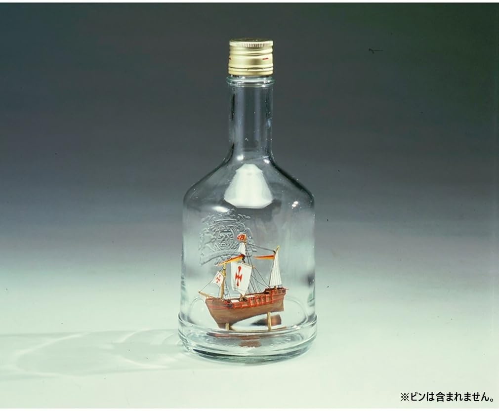 Woody Joe Ship in a Bottle No.2 Santa Maria Wooden Model Assembly Kit (Ship)