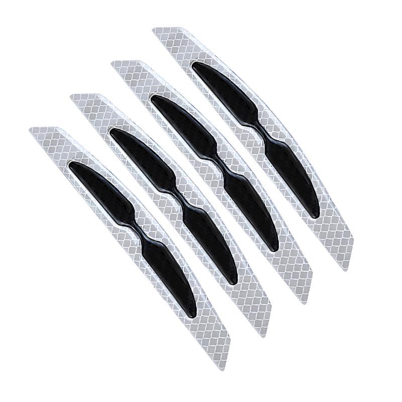 Car Reflective Anti-Collision & Anti-Scratch Strip for Doors, Mirrors & Bumpers