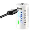 PALO Type-C Rechargeable CR123A 3.7V 16340 Lithium Battery for Fuji Instax mini25