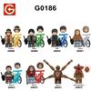 Stavebnice Stranger Things Mini figurky 16 stylů Sběratelská sada