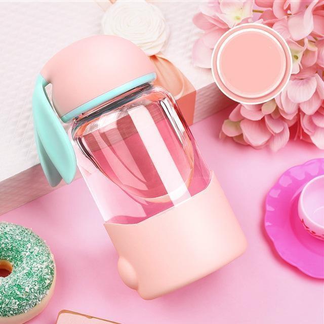Bunny Water Bottle Littles Age Regression Water Bottles & Vacuum Flasks