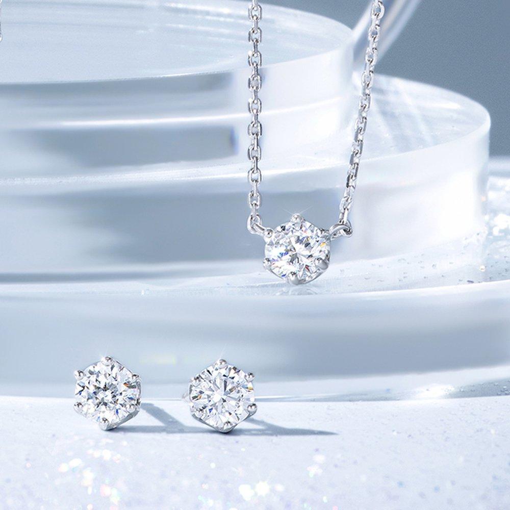 Whitemond Necklace and Earrings Set (Set-J0-0107)