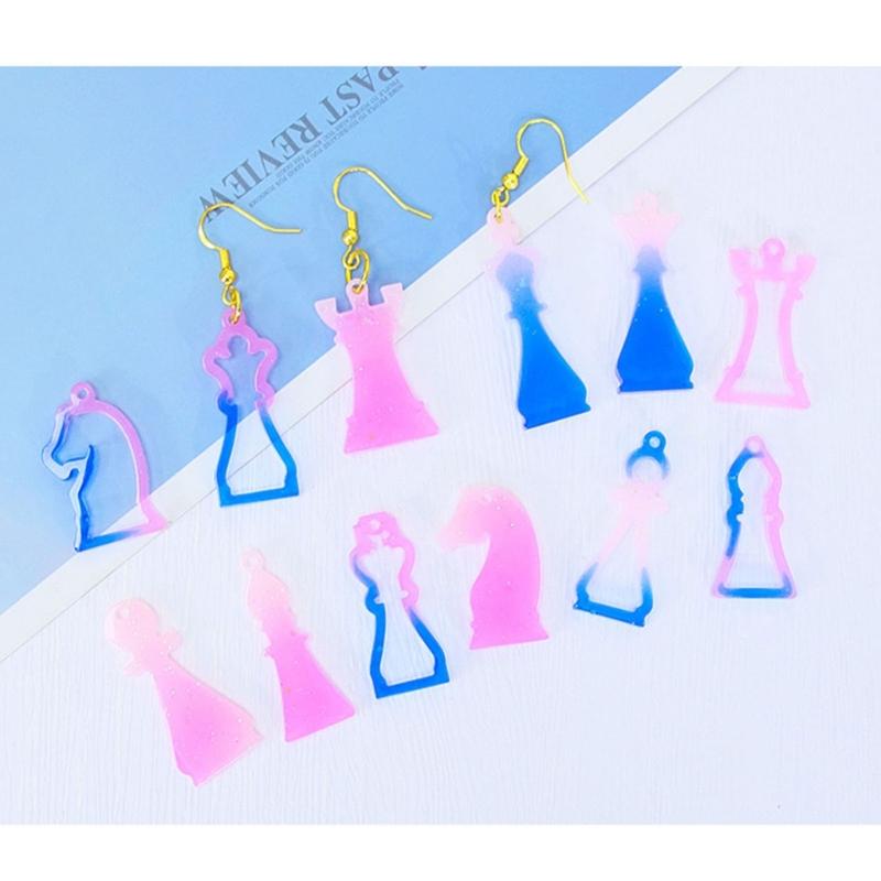 Versatile Silicone Molds DIY Jewelry Making Moulds Fashion Accessories Mould Resin Casting Mold Earrings Pendant Molds