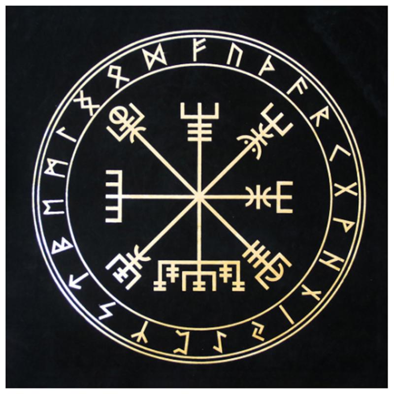 Pendulum Dowsing Divination Table Cloth Astrology Board Game Card Oracles Pad