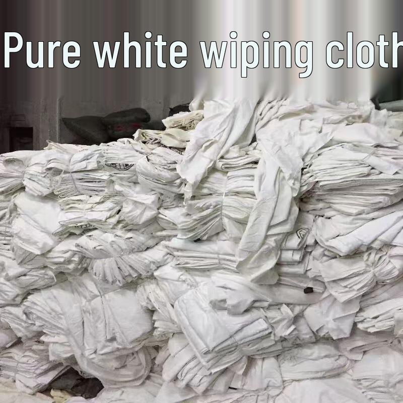White Wiping Rags - 25KG Bundle