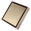 Square Floor Drain 10x10cm/3.9x3.9in Floor Drain Strainer Durable Hair Catcher Drain  Garage Drain