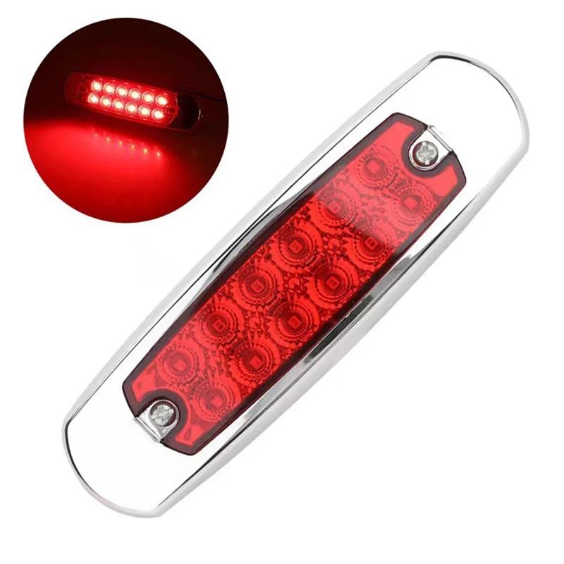 

1/2/3 шт. 12 светодиодов 24 В Боковые габаритные огни Габаритный задний свет Индикатор Поворотники Грузовик Прицеп Трактор Автобус Фургон Лодка Водонепроницаемый