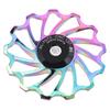Mountain Bicycle Ceramics Rear Derailleur Pulley Transmission Bearings Bike Cycling Accessorycolorful 13T