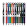 Pentel EnerGel Gel Ink Retractable Pen, 0.7mm, 12 Color Set, Quick-Drying, Smooth Writing, Bold Lines, Ideal for Fast Writing