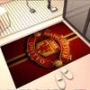 Manchester United F.C Print Rug, Washable Floor Carpet, For Entryway Dorm Laundry Room Office Study, Home Decor Birthday Christmas Gift