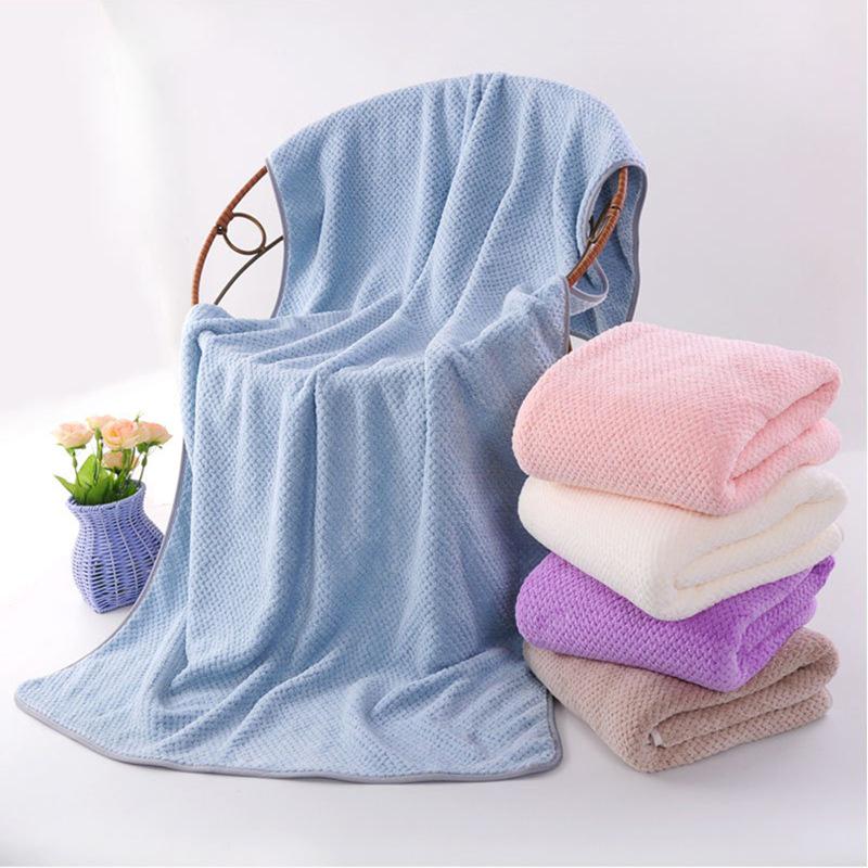Merbau Rýchloschnúci Absorpčný Coral Fleece Uterák - Nepúšťajúci vlákna, Zahustený pre Dospelých, Ideálny ako Darček alebo na Domáce Použitie
