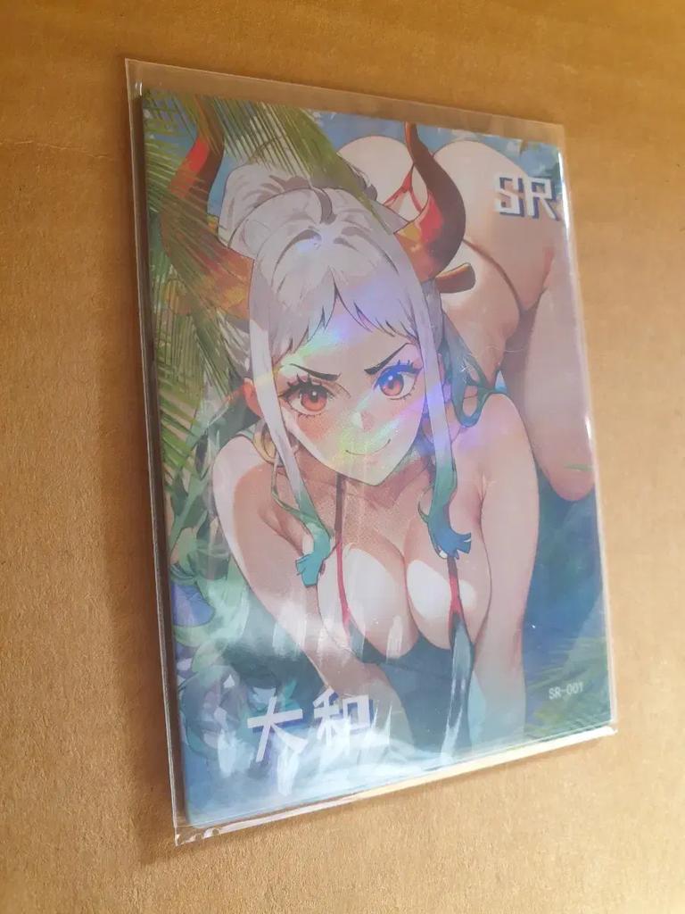ONE PIECE Yamato Swimsuit Card SR-001 Used
