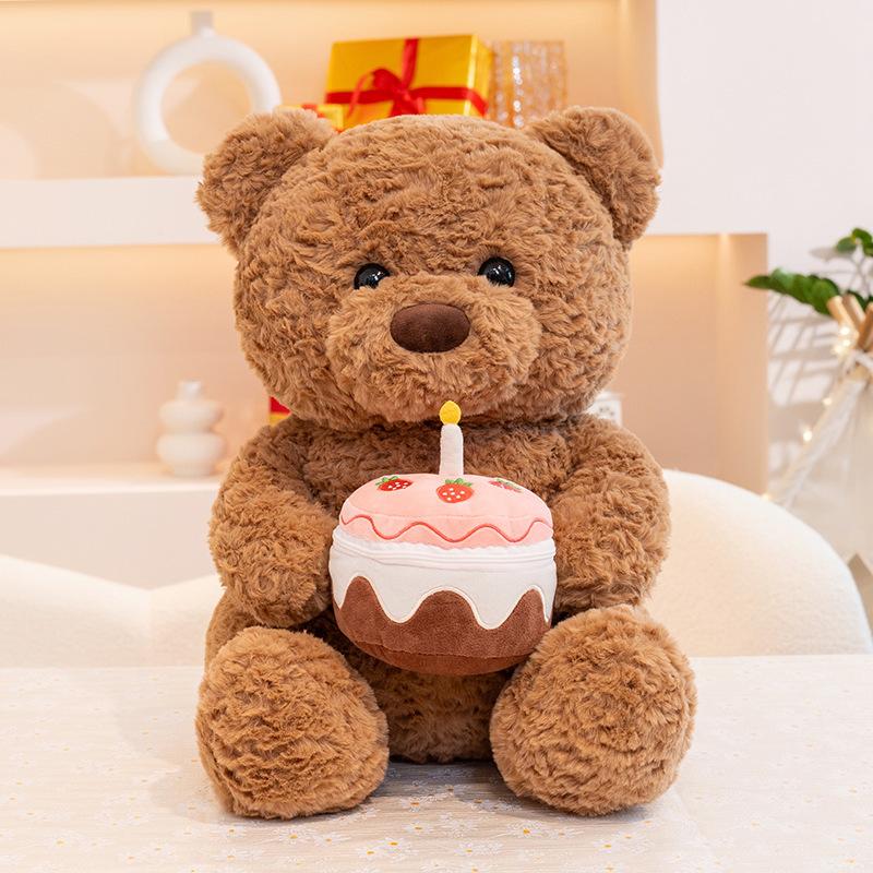 Birthday Bear Doll Plush Toy Gift Bear Doll Rose Bear Doll Birthday Gift for Best Friend Girlfriend