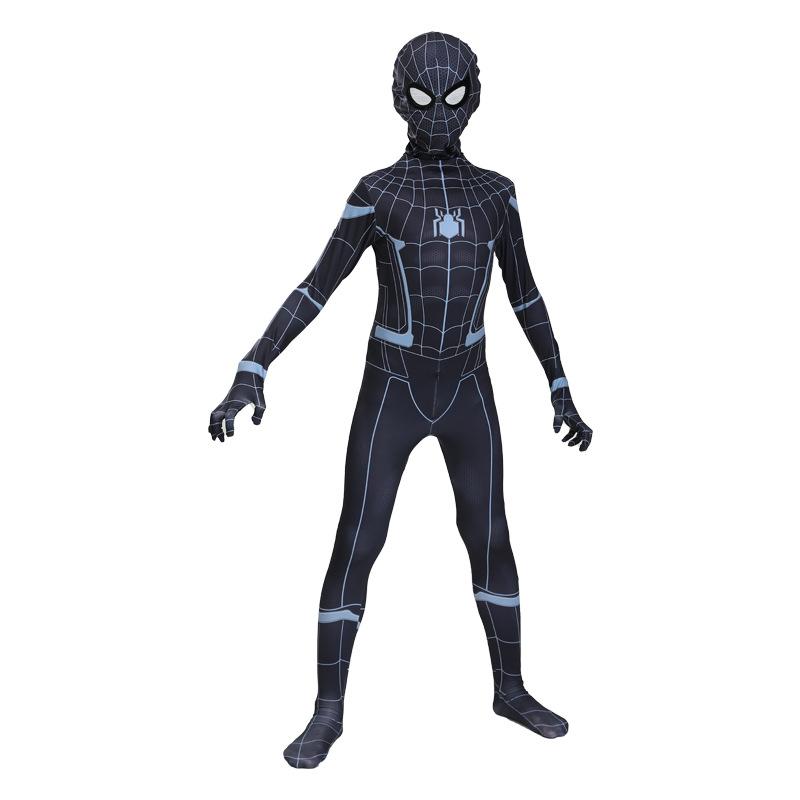 Spider-Man Bodysuit Hero Toby Adult Cosplay Costume Halloween Kids Muscle Spider Onesie