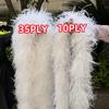 DIY Weißer STRAUSSENFEDER boa 1 6 10 15 35lagig Straußenfeder boa Besatz Tanzkleid Hochzeit Basteln Halloween Kundenspezifische Lieferung auf Lager