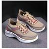 Mesh Casual Women's Shoes Woven Mesh New Breathable Soft Sole Running Casual Versatile Thick Sole Sports Casual Shoes