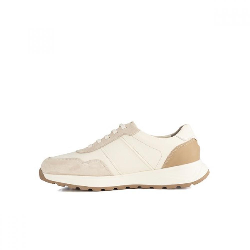 Daks Men S beSt Comfort Banded SneakerS Light Beige Dmx616ke31