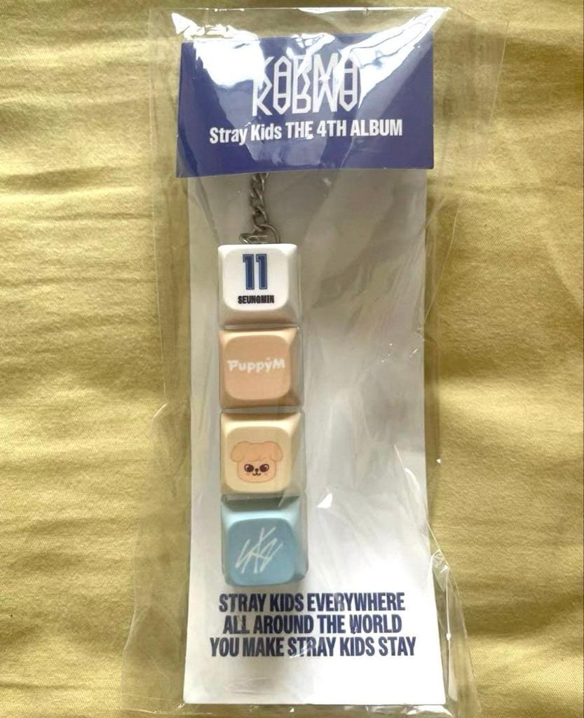 [USED] Straykids Seungmin KARMA Pop-up Exclusive Keychain