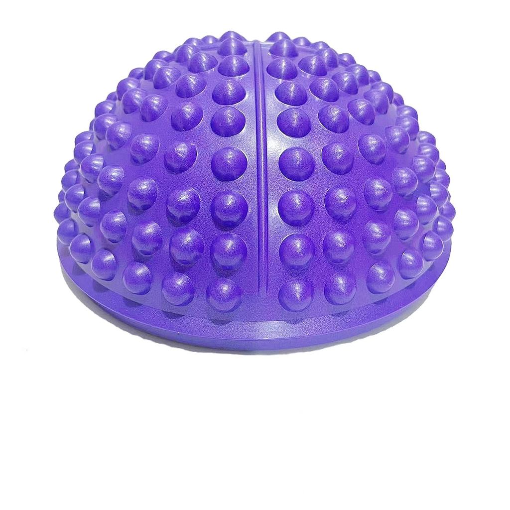 Inflatable Half Sphere Massage Ball Yoga Balls Massage Fitball Exercises Trainer Balancing Ball for Gym Pilates Sport Fitness