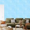 Azure Stars Wallpaper, Subtle Detail for Living Room and Bedroom 50x1000
