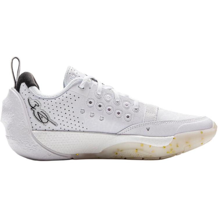 Li Ning Kids Basketball Fashion Trend Non-Slip Wear-Resistant Low-Top Basketball Shoes Men Sneaker Apricot-White YKBV070-7