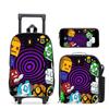 Geometrydash Backpack Geometrydash Elementary And Secondary School Printed Tie Rod Backpack